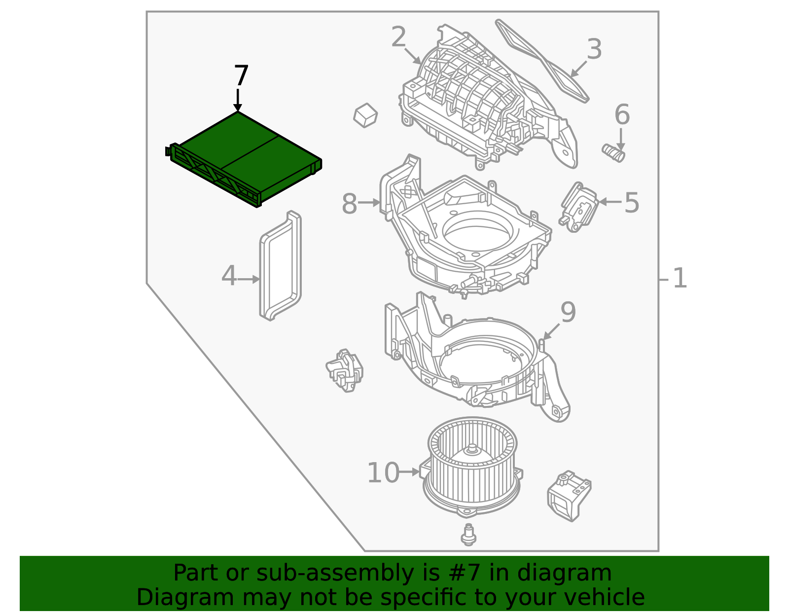 2024-2025 Mazda Cabin Air Filter KR9P-61-J6X | OEM Parts Online