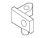 8X4833405A - Body: Lower Hinge for Audi Image