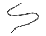 80A839085B - Body: Door Latch Cable for Audi Image image