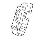 81529TE0A42 - Body: Motor Cover for Honda: Accord, Pilot Image