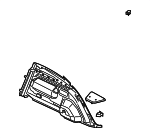 4M8863879APQT - Body: Quarter Trim for Audi: RS Q8 Image