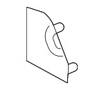 4M8863990PQT - Body: Quarter Trim Cover for Audi: Q8, RS Q8, SQ8 Image