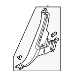 2019-2024 Audi - Lower Pillar Trim