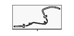 TD113268X - Steering: Power Steering Return Hose for Mazda Image