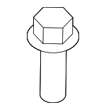 994790625 - Steering: Reservoir Assembly Bolt for Mazda: 3, 6, CX-3, CX-30, CX-5, CX-50, CX-9, RX-8 Image