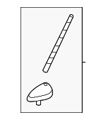 96200J0000 - Electrical: Antenna Assembly for Hyundai: Accent Image