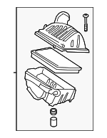 13718675280 - : Air Cleaner Assembly for Mini: Cooper Countryman Image