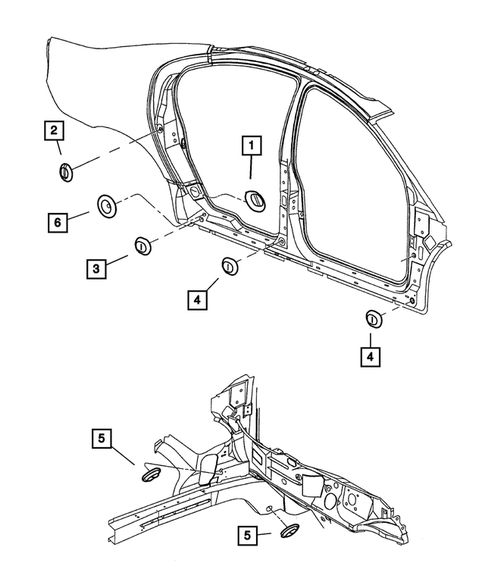 Plugs for 2001 Chrysler 300M #1