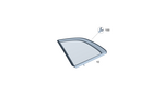2966705200 - Window System: Side Window, Fixed for Mercedes-Benz Image