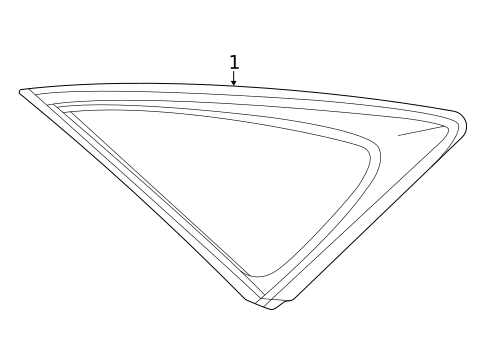 Glass & Hardware for 2022 Lexus NX350h #0