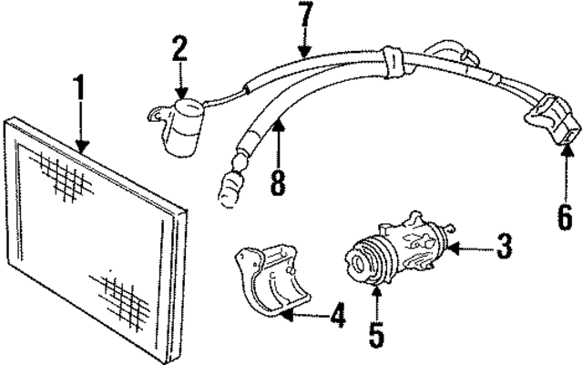 5012648AA - HVAC: Condenser for Mopar Image