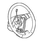 8Z0419091AE73G - Steering: Steering Wheel for Audi: A8 Quattro, S8 Image