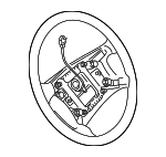 4D0419091ADAS1 - Steering: Steering Wheel for Audi: A8, A8 Quattro Image