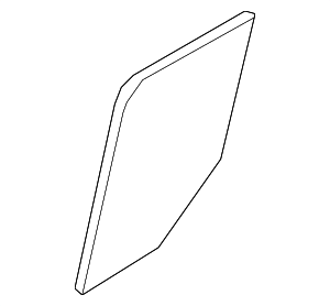 DT1Z1729711F - Body: Vent Glass for Ford Image