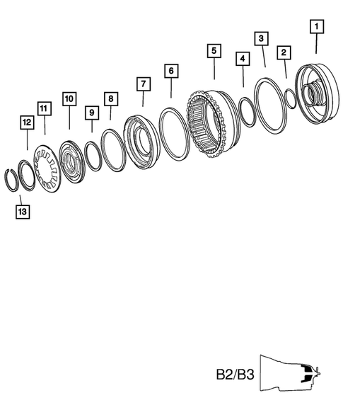 Gear Train for 2004 Chrysler Crossfire #5