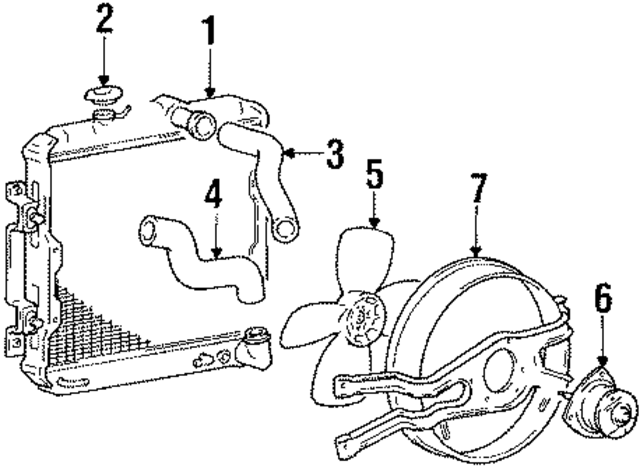 MB356688 - Cooling System: Radiator for Mopar Image
