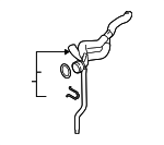 8J0122101A - Cooling System: Upper Hose for Audi: TT Quattro, TT RS Quattro, TTS Quattro Image