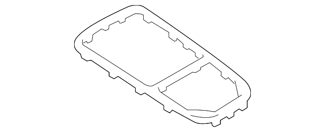 thumbnail interactive-video image 1 of Genuine VAG Retaining Frame For Audi Q7 4L (4LB) – OEM 4L0864260A – New 1 of 6