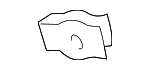 8V0858137 - Body: Console Trim Panel Clip for Audi Image