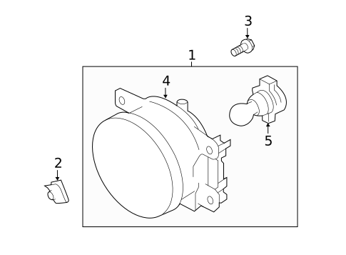 Bulbs - Chassis for 2012 Subaru Impreza #2