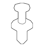 4G0867632 - Body: Lower Center Pillar Trim Clip for Audi: A3, A3 Quattro, A8 Quattro, Allroad Quattro, Q6 e-tron, R8, RS3, S3, S8, SQ6 e-tron, TT, TT Quattro, TT RS Quattro, TTS Quattro Image