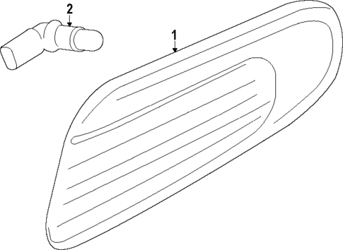 Side Repeater Lamps for 2020 Mini Cooper #0