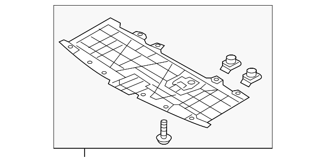 DNJK-56-11Y - Cover Under Front - 2020 Mazda CX-3 | Mazda Swag