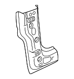 5H0809204 - Body: Hinge Pillar Reinforced for Volkswagen Image