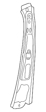 5H4809444A - Body: Inner Center Pillar for Volkswagen Image