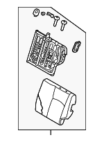 886503VM0A - Body: Seat Back Assembly for Nissan: Versa Note Image