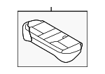883003VM1A - Body: Cushion Assembly for Nissan: Versa Note Image