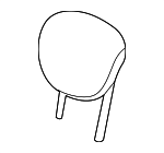 864309MB0A - : Headrest for Nissan Image