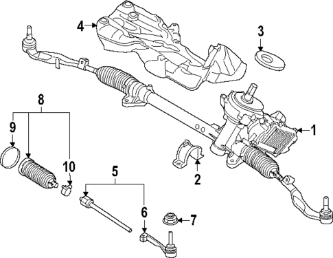 Steering Gear & Linkage for 2024 BMW M235i xDrive Gran Coupe #0