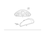 2115403348 - : Instrument Cluster for Mercedes-Benz Image