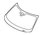 51315A0B872 - Body: Windshield for Mini Image