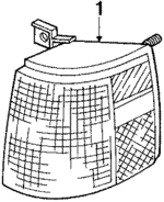 E6YY13200A - Electrical: Park Lamp for Mercury: Lynx Image