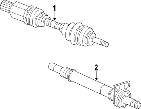 Axle Shafts & Joints for 2012 Chrysler 200 #0