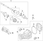 383567JA0A - Universals &amp; Rear Axle: Vent for Infiniti Image