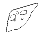2547270000 - Body: Door Panel Insulation for Mercedes-Benz Image