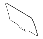 PL3Z1625712C - Body: Door Glass for Ford Image