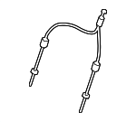 8W6881271 - : Release Cable for Audi: A5 Quattro, RS5, S5 Image