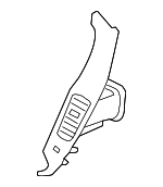 97420A7150AKQ - Body: Vent Grille for Kia: Forte, Forte Koup, Forte5 Image