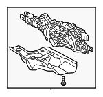 4M0501055AC - Steering: Steering Gear for Audi: Q7, Q8, RS Q8, SQ7, SQ8 Image