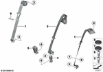72117255924 - : Lower Strap Right Rear And Center for BMW Image