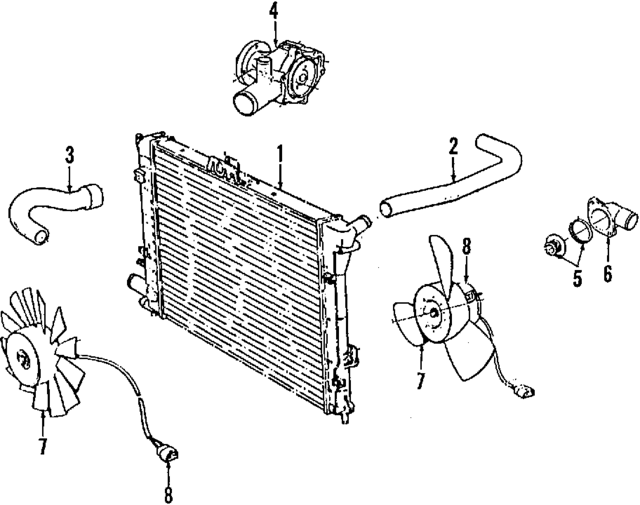 7544125 - : Vapor Canister for Saab Image
