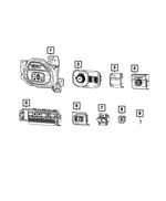 68601074AB - Electrical: Transfer Case Switch for Mopar Image