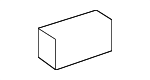 2106820741 - Body: Hinge Insulator for Mercedes-Benz Image