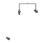 1140806141 - Body: Fender Bolt for Genesis: Electrified G80, Electrified GV70, G70, G80, G90, GV60, GV70, GV80, GV80 Coupe | Hyundai: Accent, Azera, Elantra, Elantra Coupe, Elantra GT, Elantra N, Genesis, Genesis Coupe, Ioniq, Ioniq 5, Ioniq 6, Kona, Kona Electric, Kona N, Nexo, Palisade, Santa Cruz, Santa Fe, Santa Fe Sport, Santa Fe XL, Sonata, Tiburon, Tucson, Veloster, Veloster N, Venue Image