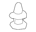 86829A2000 - Body: Fender Liner Rivet for Hyundai: Elantra, Elantra N, Ioniq 6, Kona, Kona Electric, Santa Cruz, Tucson, Veloster, Veloster N Image