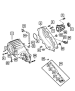 5086332AB - NVG271; Transfer Case: Transfer Rear Case for Mopar Image
